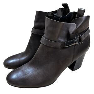 Paul Green Kathy Soft Leather Brown Bootie Women's Size 6 (US 8.5) EUC